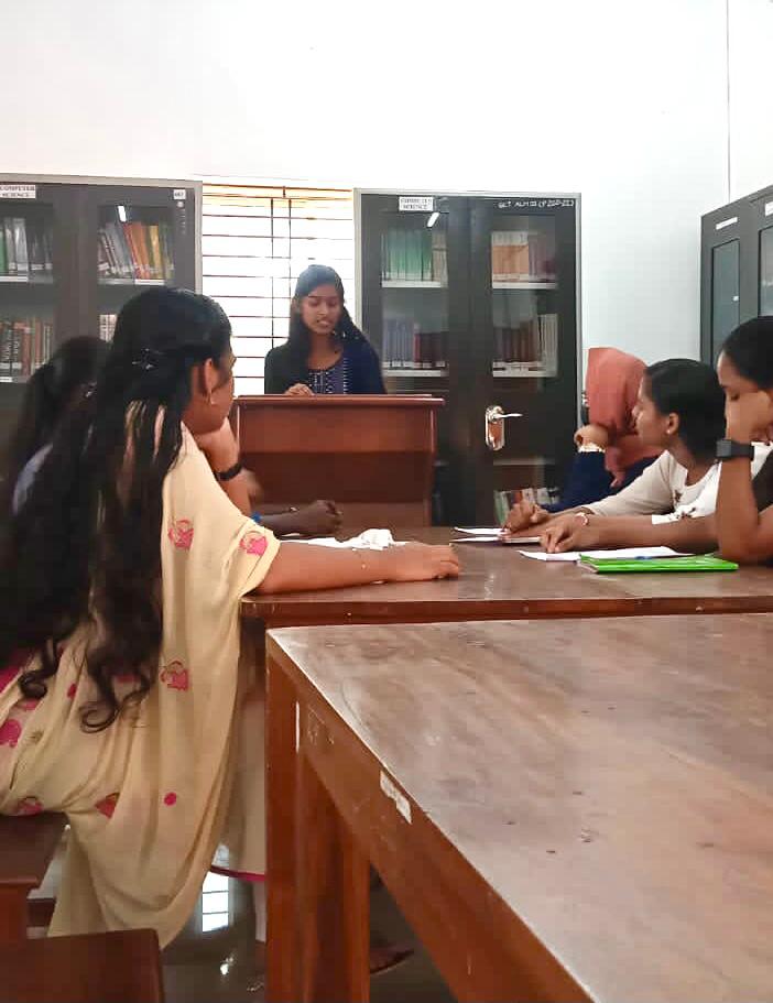 Govt: College Thalassery, Chokli Student’s "Kaviyarangu" jointly organized by the Malayalam Department and the College Central Library.